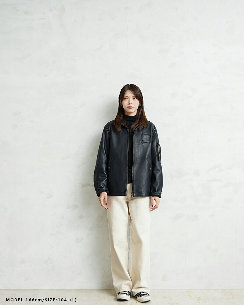 楽天市場】WAIPER.inc フランス軍 70's レザーフライトジャケット