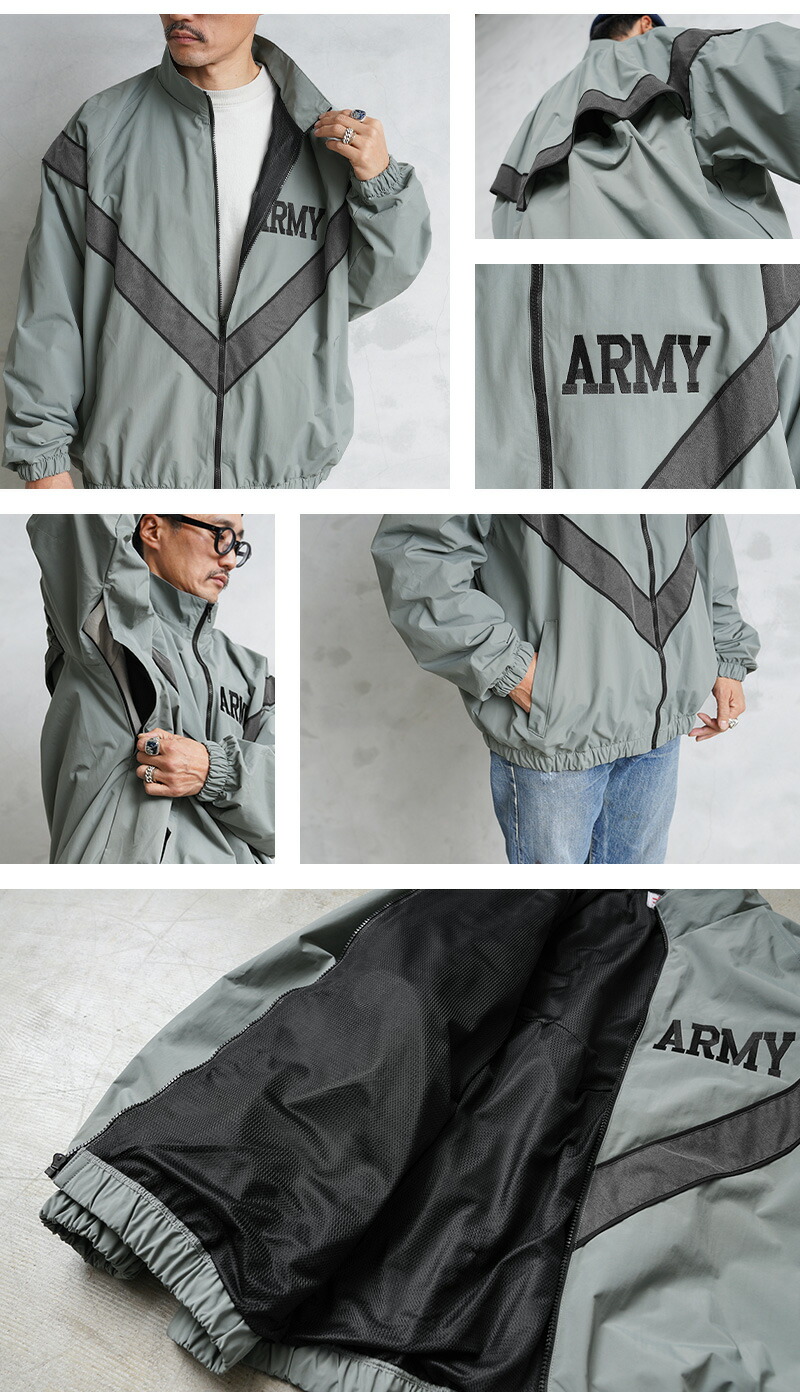 セット【agc4_gkc4】米軍IPFUパンツMS + ジャケット M/R US. ARMY IPFU