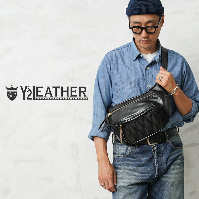 楽天市場】【最短即日発送】Y'2 LEATHER ワイツーレザー BG-09 ホース