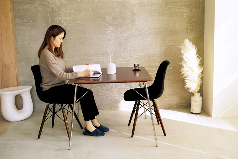 楽天市場】【3点セット】イームズ 折りたたみテーブル DTM-2 DSW