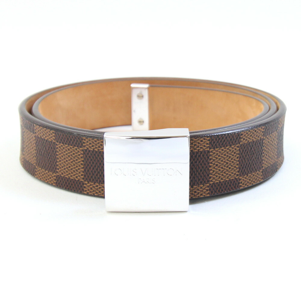 楽天市場】ルイヴィトン ベルト ダミエ サンチュール キャレ M6803U