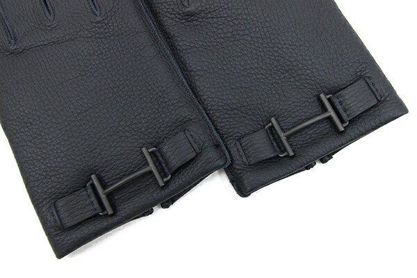 楽天市場】エルメス メンズグローブ ブラック ディアスキン カシミア