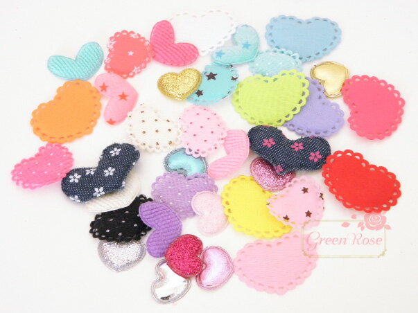 楽天市場】ハート モチーフ キッズ 幼稚園 ことも 女の子 ミックス50個