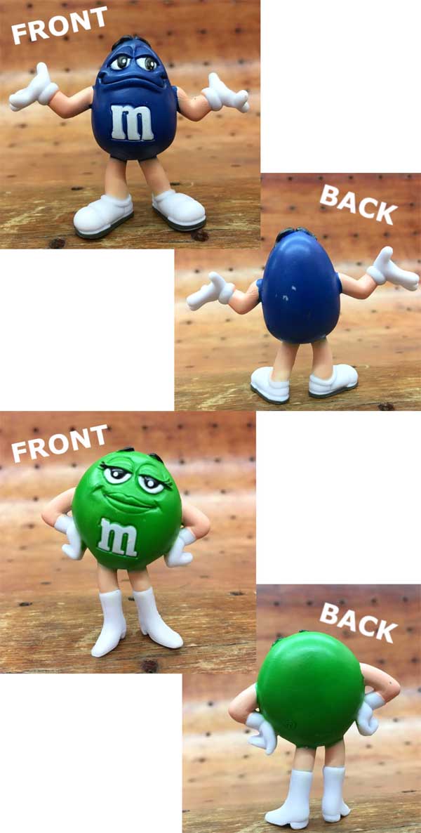 楽天市場】【m&m's】 PVC ミニ フィギュア 5体セット / エムアンドエム