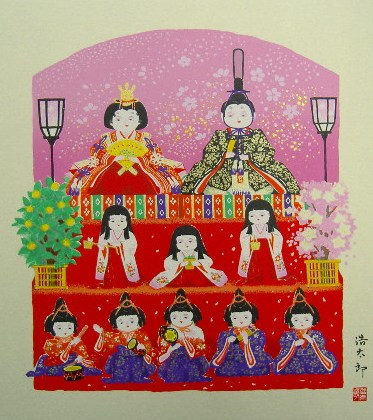 楽天市場】【メール便対象商品/送料無料】2月から飾れます！桃の節句の