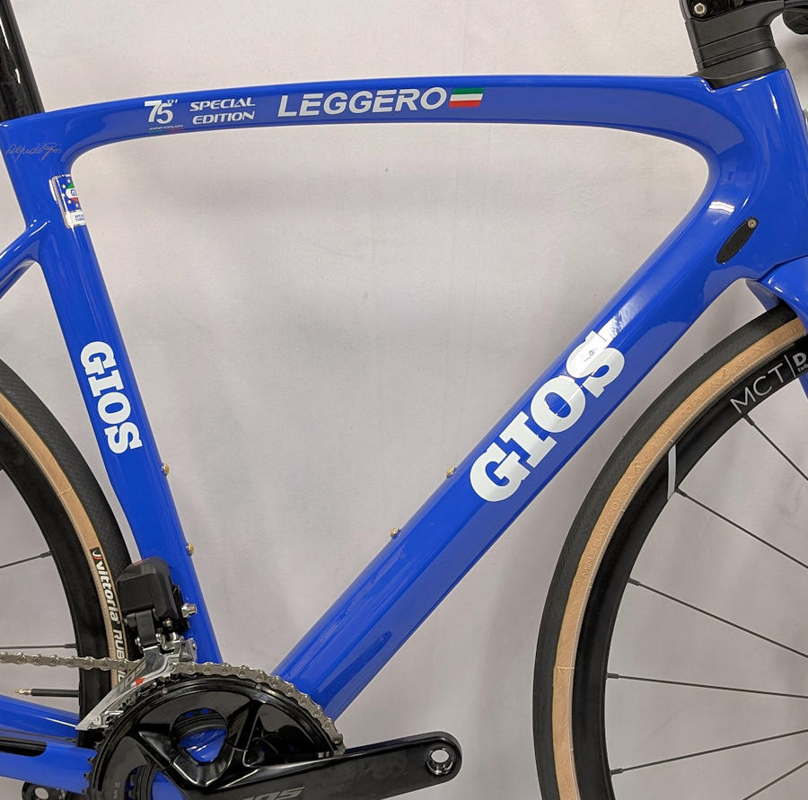 楽天市場】GIOS LEGGERO 75th 105 Di2 (ジオスブルー) ジオス レジェロ