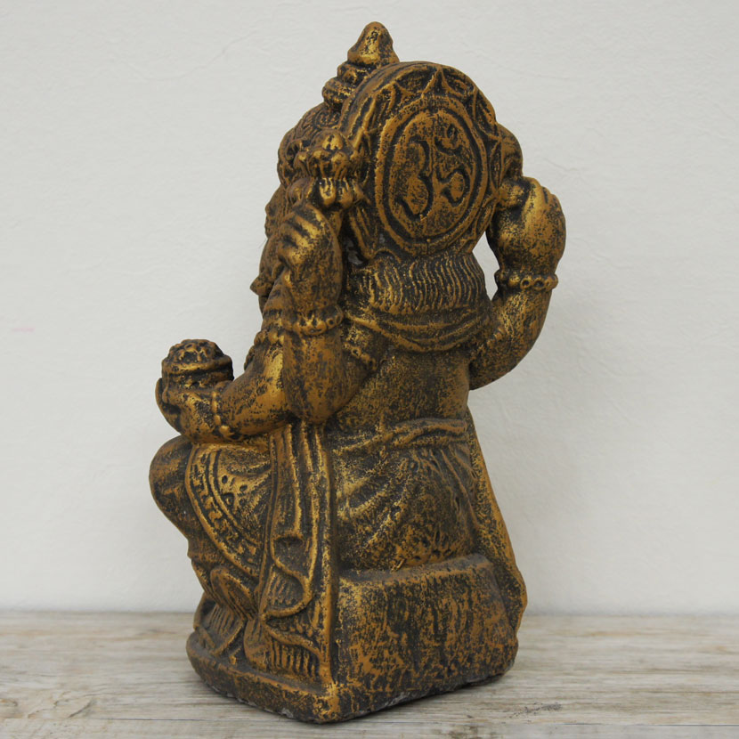 楽天市場】【送料無料！】バリ島石像 ガネーシャ 高さ30cm / アジアン