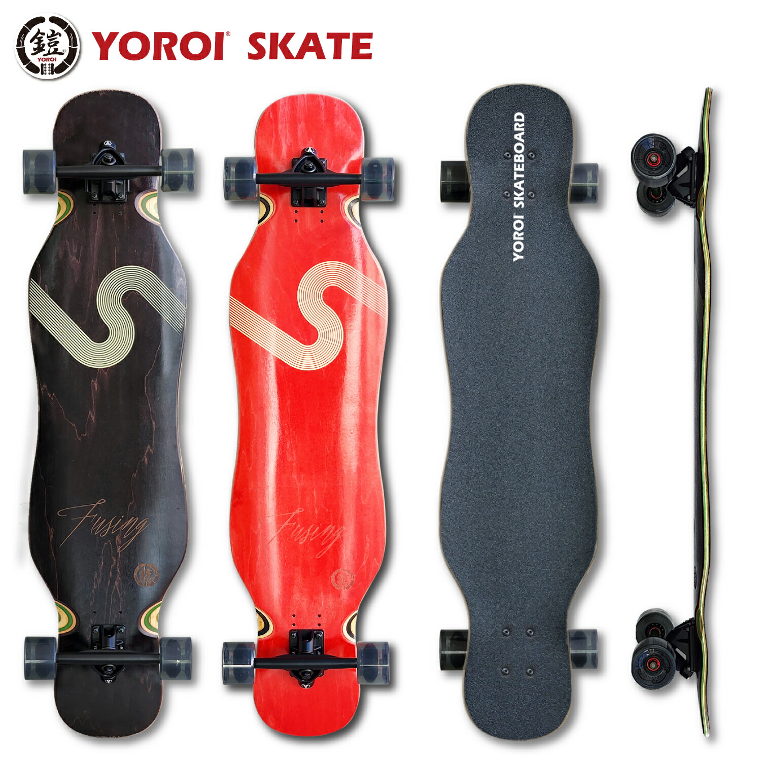 楽天市場】yoroi skateboard ryu 38の通販