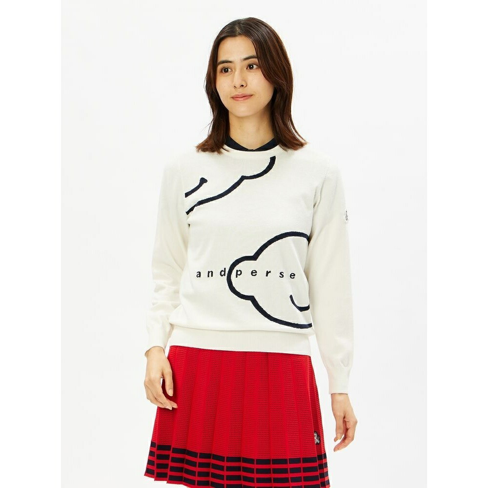 楽天市場】and per se アンパスィ レディース ゴルフウェア セーター