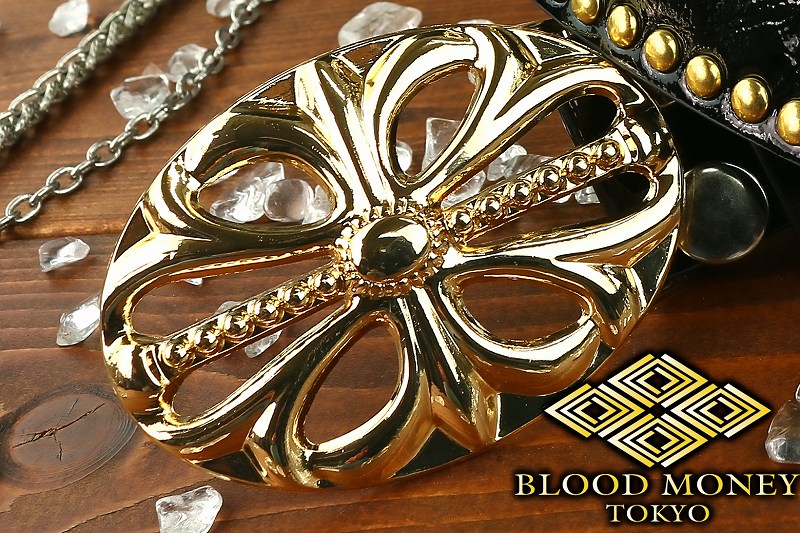 楽天市場】ユリ×スタッズ ベルト ブラック×ゴールド BLOOD MONEY TOKYO