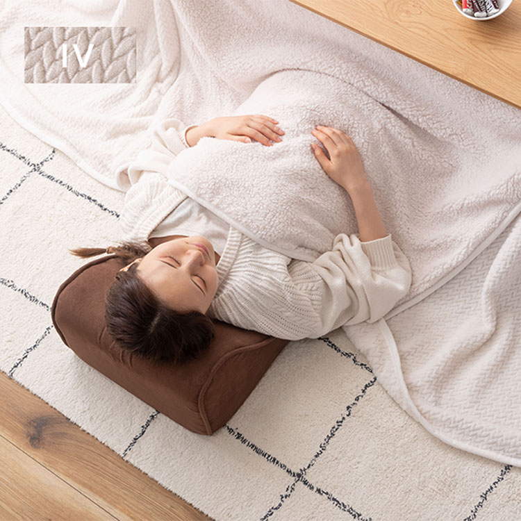 楽天市場】こたつ布団 コンパクト 薄手 軽量 ニット ニット風 ボア