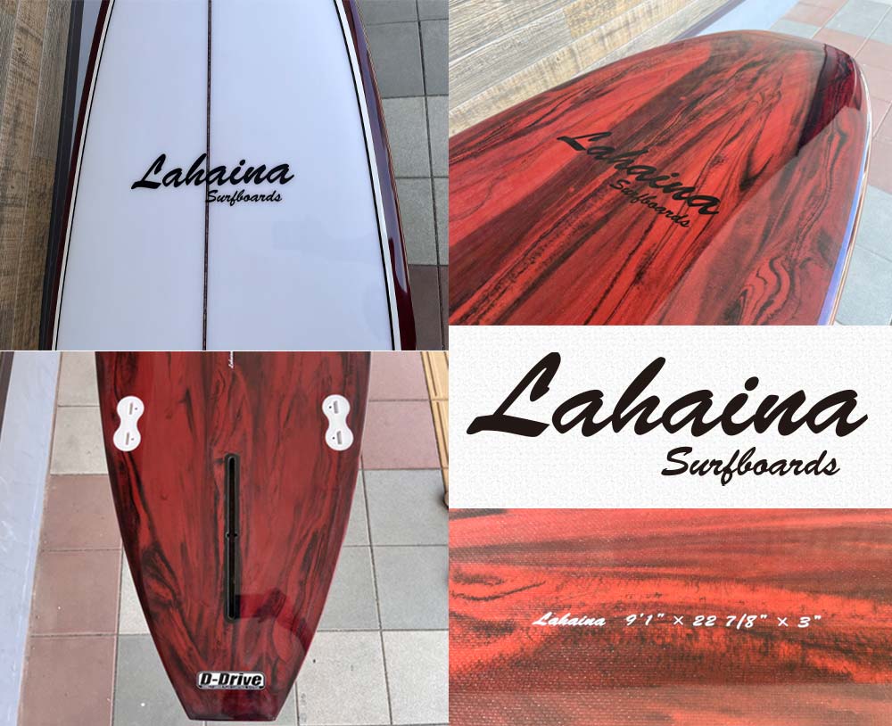 楽天市場】サーフボード ラハイナ LAHAINA 9'1 L6 ロングボード ワイン