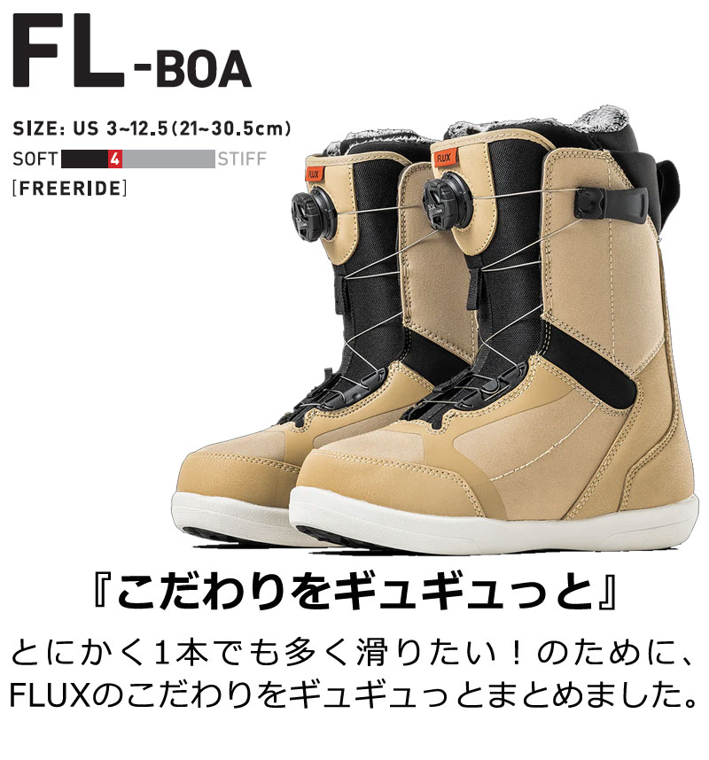 楽天市場】24-25 FLUX/フラックス FL-BOA エフエルボア ボア メンズ