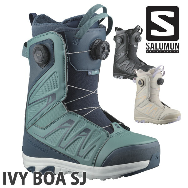 楽天市場】24-25 SALOMON/サロモン IVY BOA SJ アイビー レディース 熱
