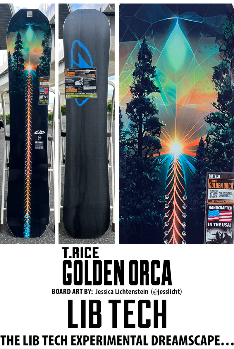 楽天市場】24-25 LIBTECH/リブテック T.RICE GOLDEN ORCA ゴールデン