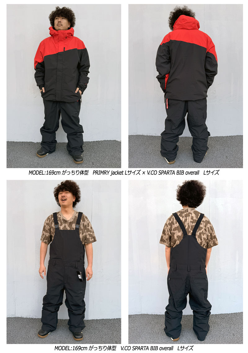 SCAPE POWジャケット BIBパンツ サンド/ブラック SCAPE 『 BIB PANTS