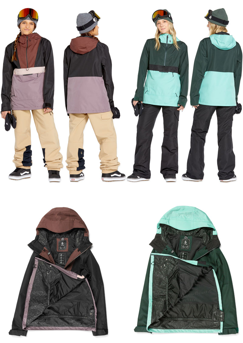 楽天市場】24-25 VOLCOM/ボルコム ASHFIELD pullover レディース 防水