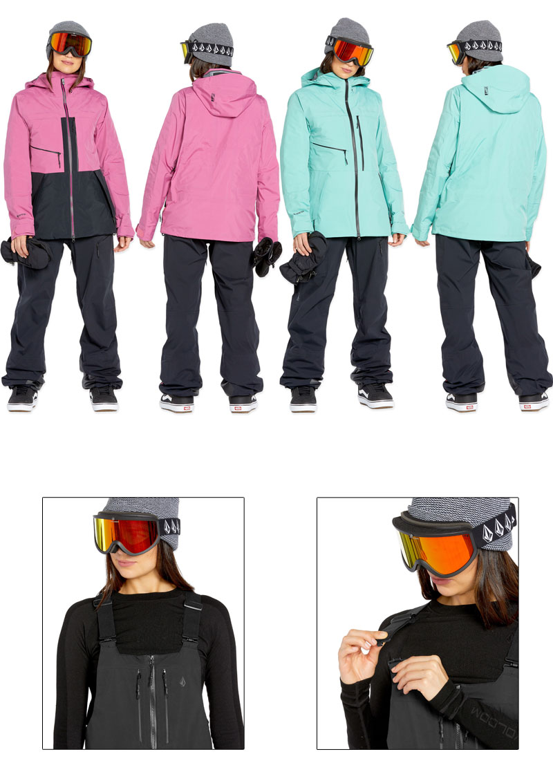 楽天市場】24-25 VOLCOM/ボルコム VS 3L STRETCH GORE-TEX BIB overall