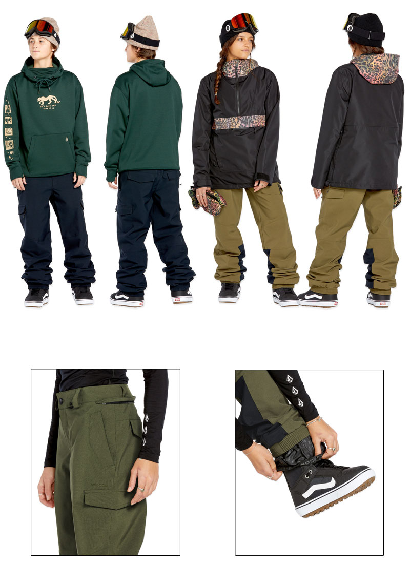 楽天市場】24-25 VOLCOM/ボルコム WILDLING pant レディース 防水