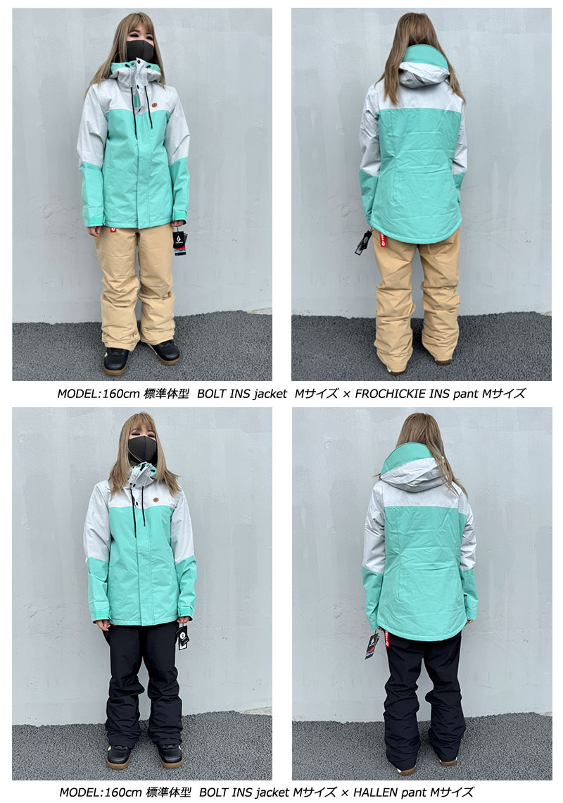 楽天市場】24-25 VOLCOM/ボルコム BOLT INS jacket レディース 防水