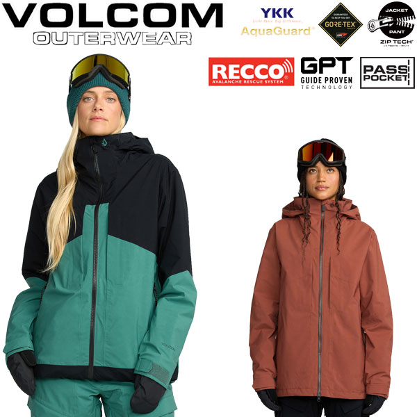 楽天市場】25-26 VOLCOM/ボルコム AT STRETCH GORE-TEX jacket