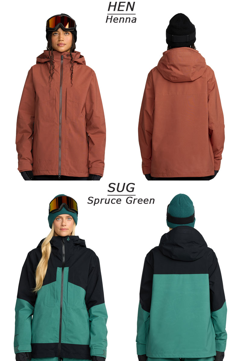 楽天市場】25-26 VOLCOM/ボルコム AT STRETCH GORE-TEX jacket