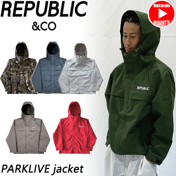 楽天市場】25-26 REPUBLIC&CO/リパブリック PARKLIVE jacket 着用説明