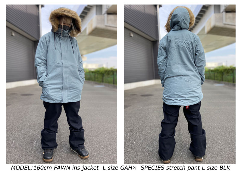 楽天市場】22-23 VOLCOM/ボルコム FAWN INS jacket レディース 防水