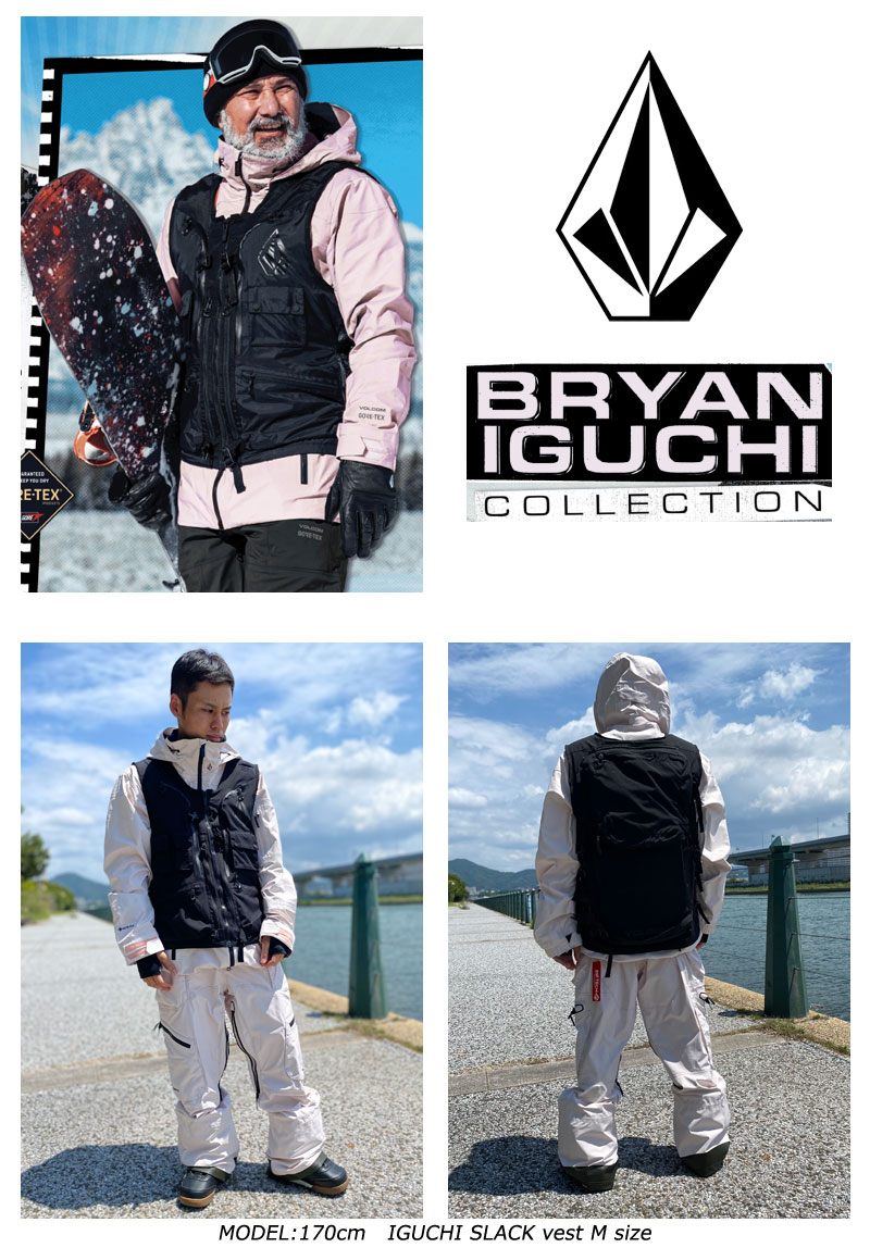 楽天市場】23-24 VOLCOM/ボルコム IGUCHI SLACK vest メンズ