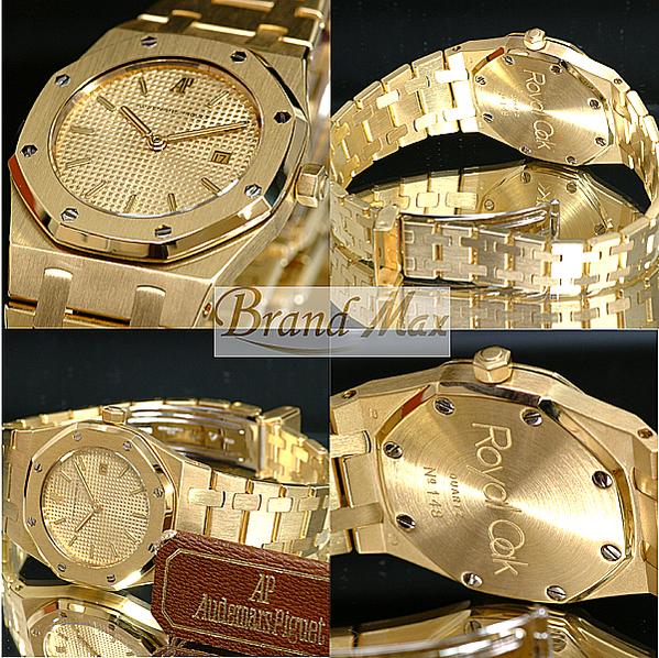 楽天市場】オーデマピゲ AP【ロイヤルオーク ボーイズ金無垢モデル