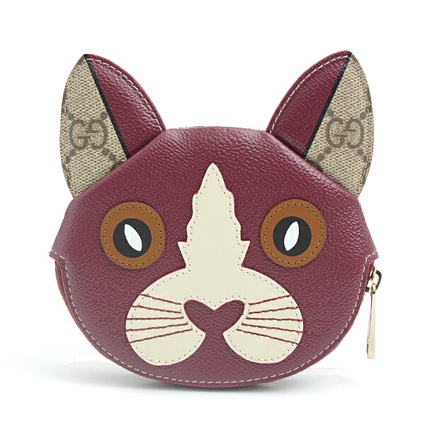 楽天市場】グッチ 財布 レディース グッチ ズー キャットシェイプ GG