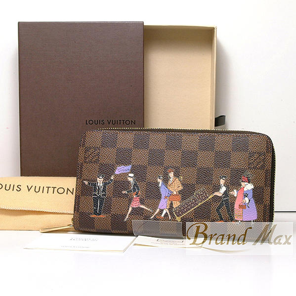 楽天市場】ルイヴィトン ダミエ ジッピーウォレット イラスト N63004