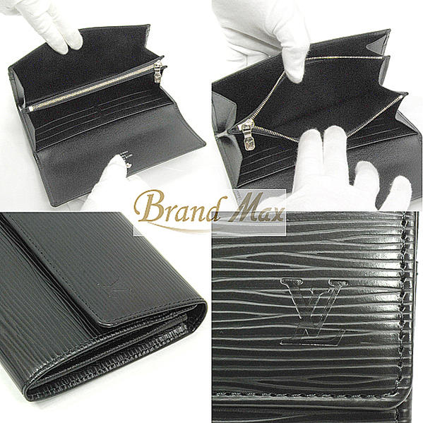 楽天市場】ルイヴィトン エピ 長財布 M63742 黒 新品N級品