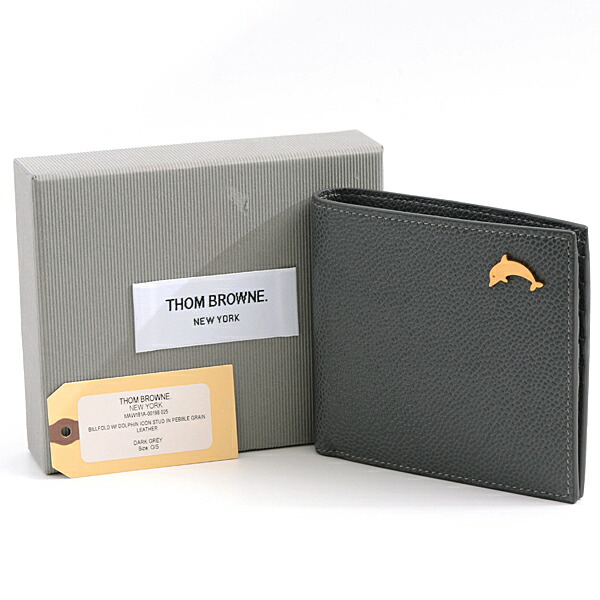 楽天市場】トムブラウン 財布 2つ折り 札入れ コンパクト ウォレット