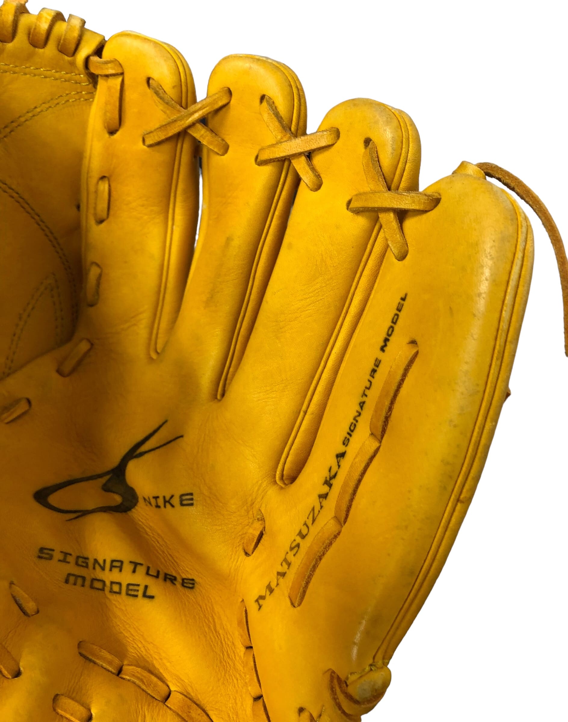 SUMMERさんNike Signature Model 軟式グローブ イエロー SUMMERさん