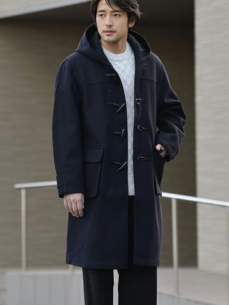 楽天市場】メルトンダッフルコート : AUEN