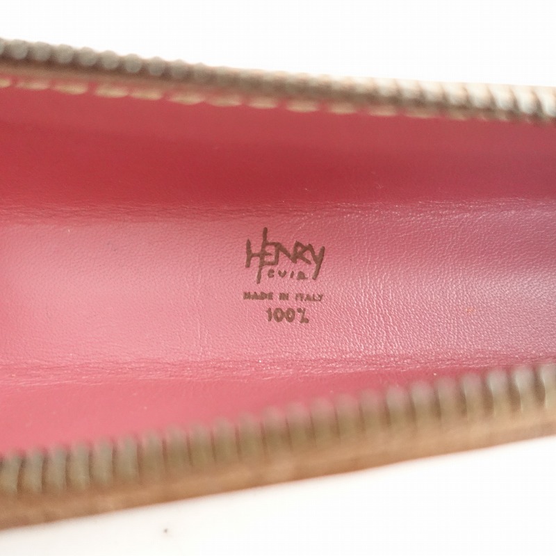 楽天市場】アンリークイール HENRY CUIR CANE レザートライアングル