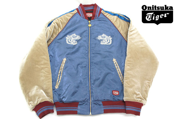 楽天市場】【Onitsuka Tiger】 オニツカタイガー 虎 スカジャン ベロア