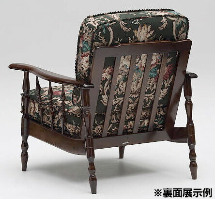 楽天市場】カリモク WC6000 肘掛け椅子 1P一人掛けソファ 布張り花柄