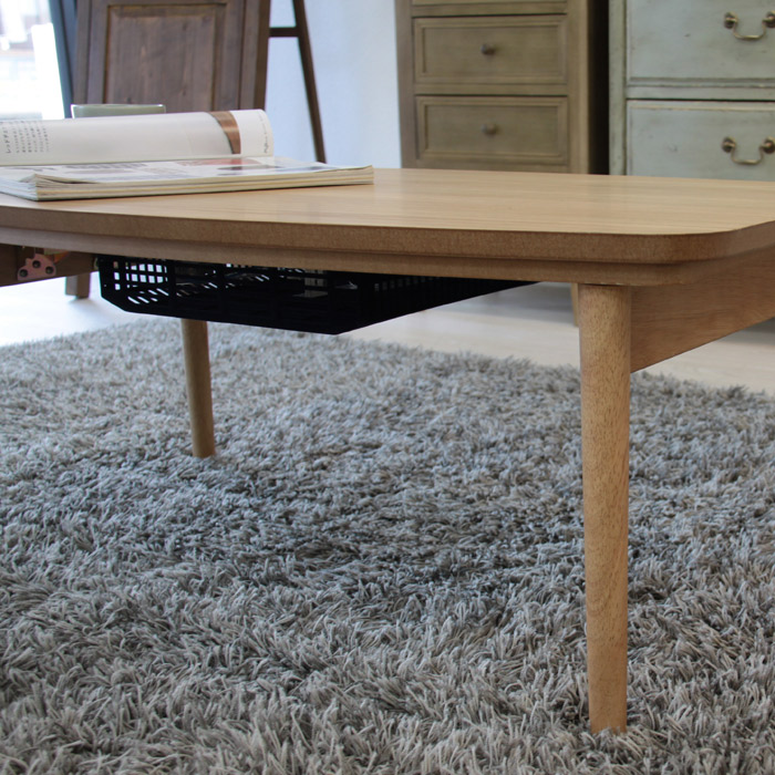 楽天市場】こたつテーブル エルフィ オーク 幅90×奥50×高さ36cm 石英管