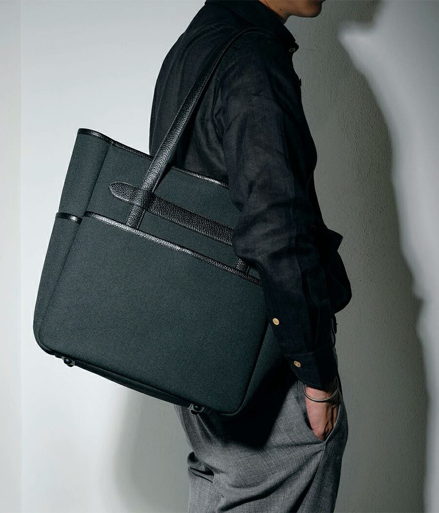 楽天市場】【THE SOLE|ザソール】JOHN キャンバスレザー トートバッグ