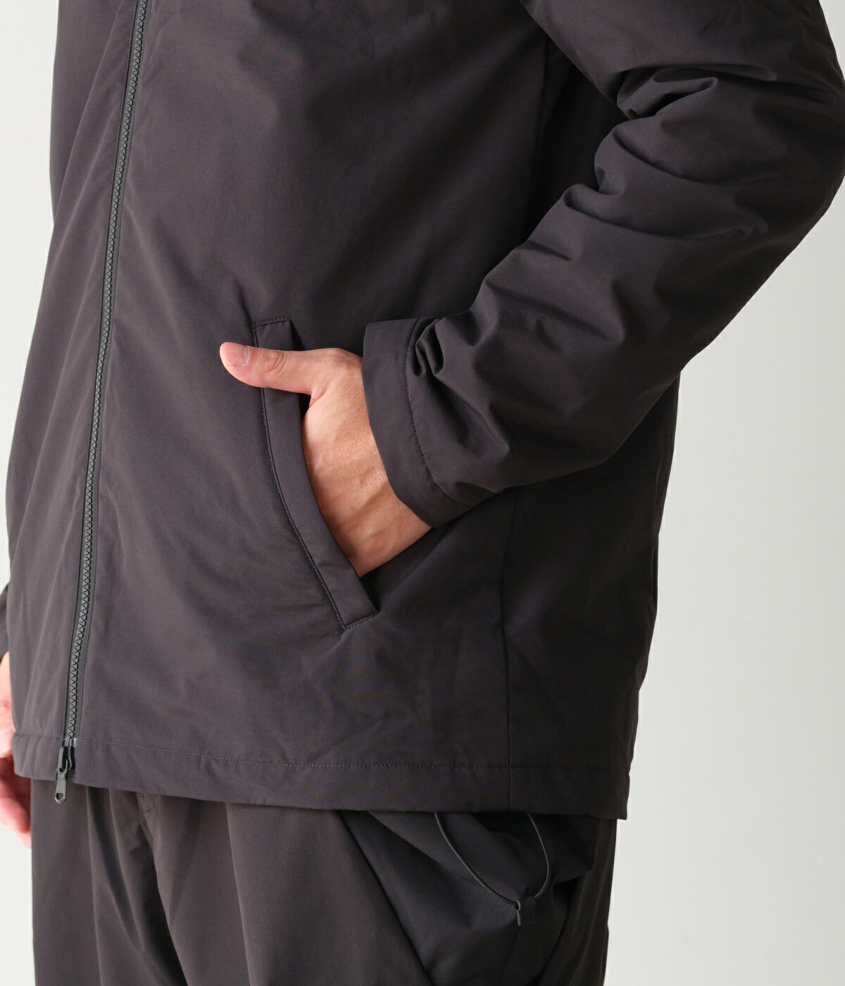 楽天市場】【別注】【junhashimoto|ジュンハシモト】NYLON ZIP BLOUSON