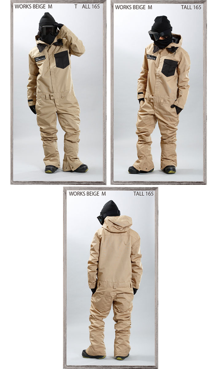 スノーボードウェア 24-25 ワコンゼロ WACON ZERO ベージュ M