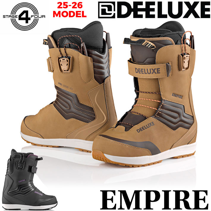 楽天市場】25-26 DEELUXE ブーツ EMPIRE ディーラックス エンパイア S4