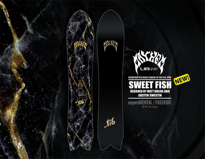 楽天市場】25-26 LIB TECH リブテック スノーボード SWEET FISH