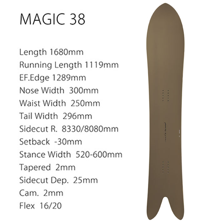 楽天市場】[予約商品] 26-27 GENTEMSTICK ゲンテンスティック MAGIC38