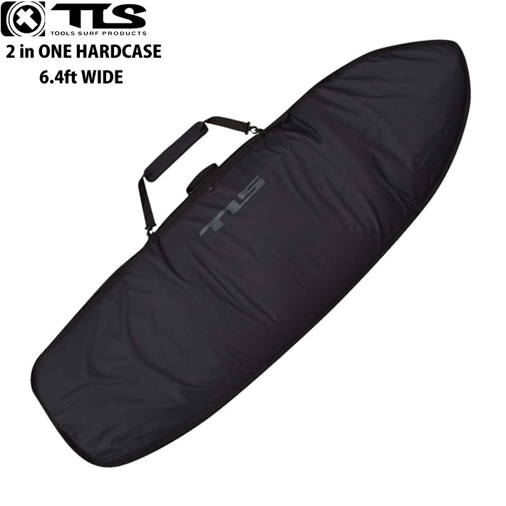 楽天市場】TOOLS サーフボード ハードケース トラベル 6.4ft WIDE 2in1