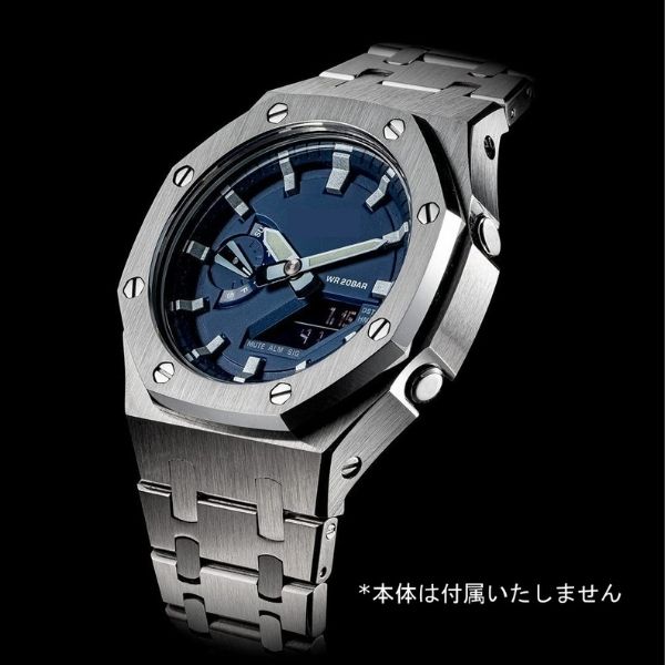 楽天市場】G-SHOCK 限定 GA-2100 GA-2110用 ジーショック メタル