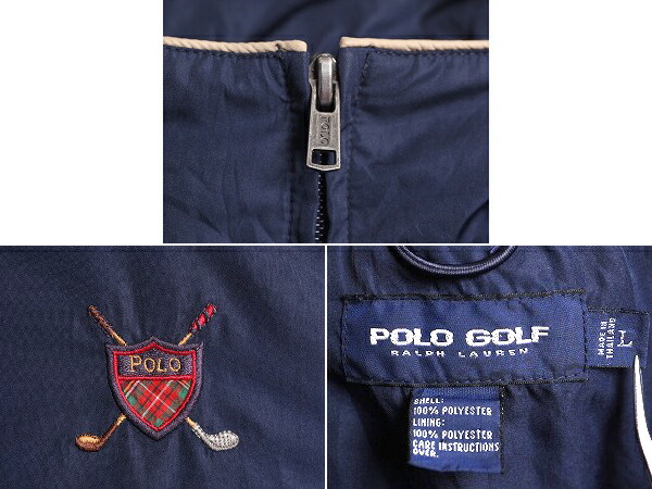 楽天市場】90s ポロ ゴルフ ラルフローレン フルジップ ナイロン