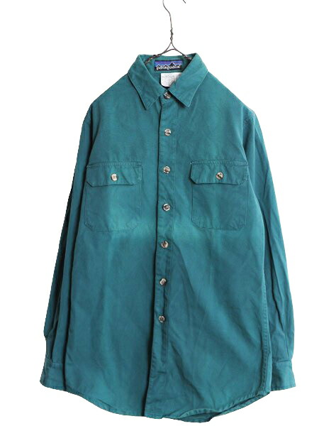 楽天市場】80s デカタグ パタゴニア コットン キャンバス 長袖 シャツ